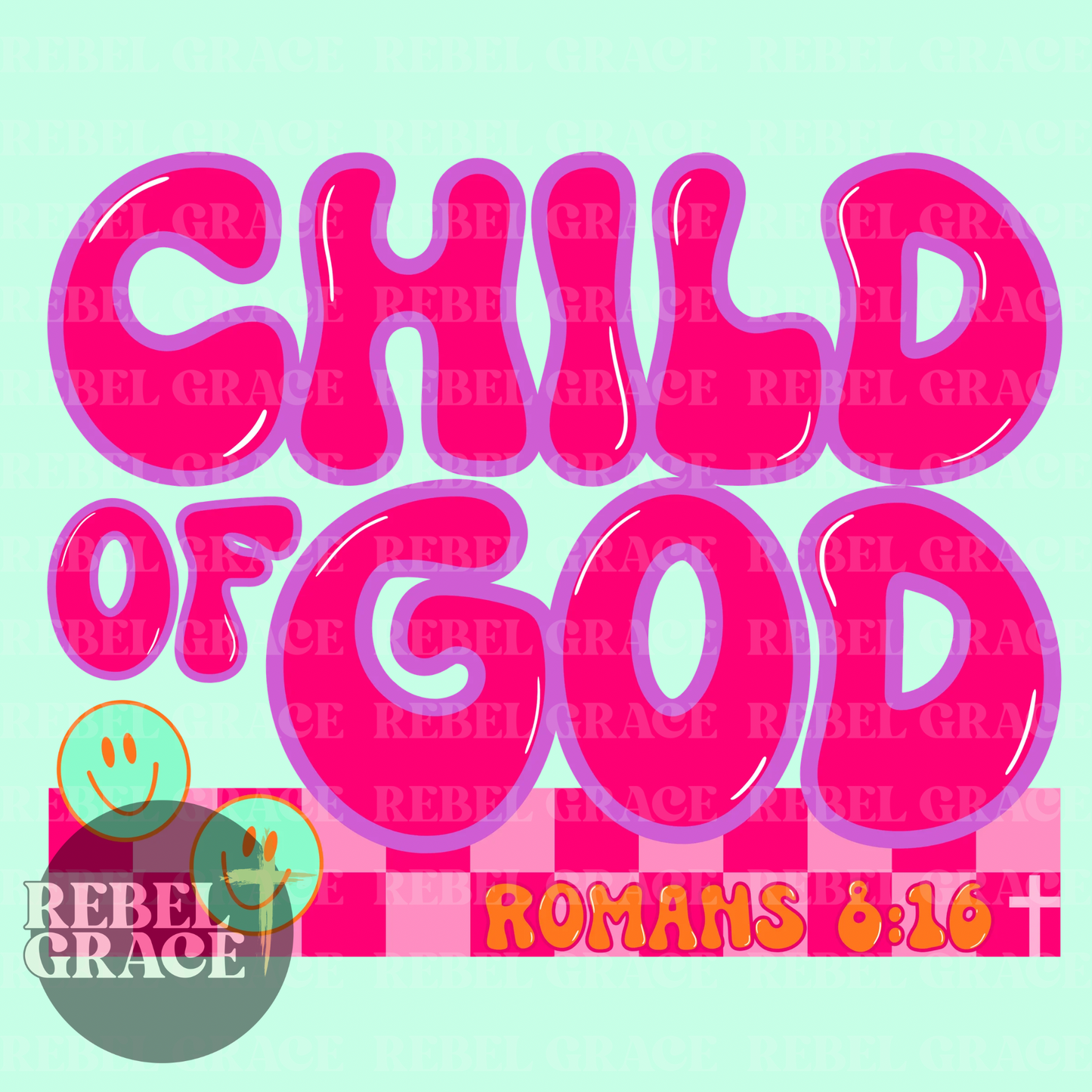 Child Of God - Neon Girl PNG
