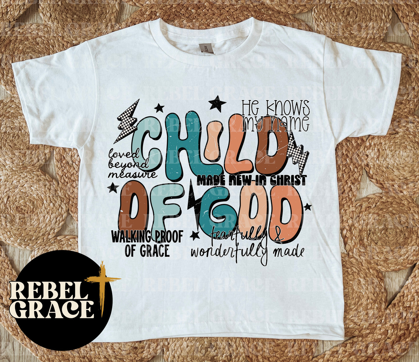 Child Of God (Pink or Blue Option)