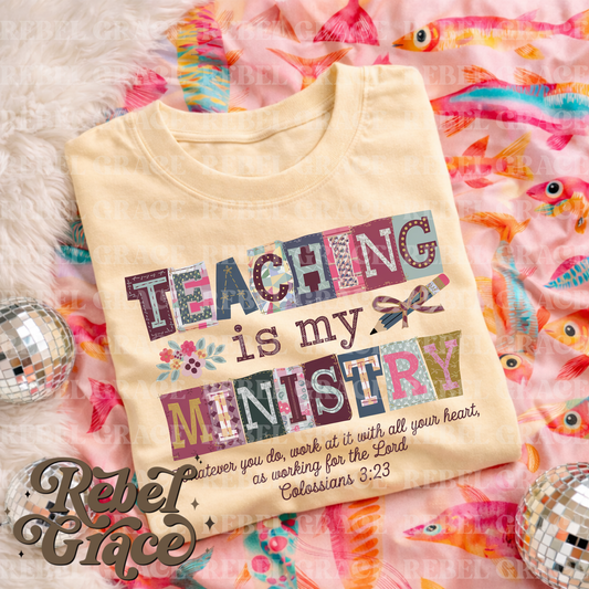 Teaching Is My Ministry