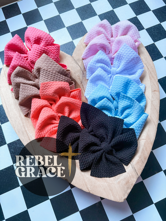 Faith Collection • RTS Solid Pinwheel Piggies