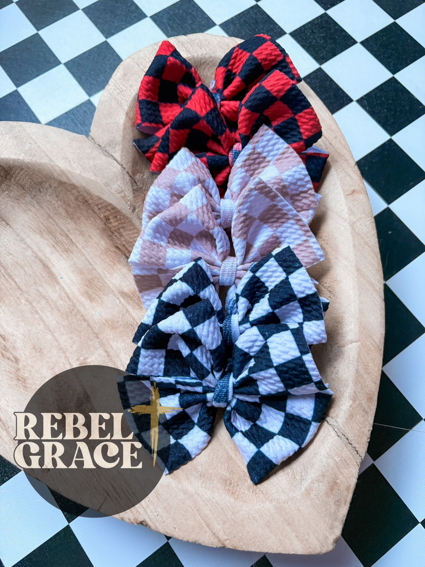 Checkered Collection • RTS Pinwheel Piggies