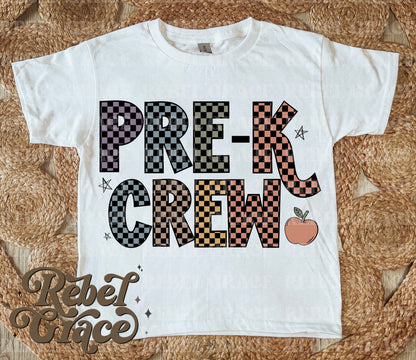 Checker Back To School Crew (Preschool-Fifth Grade)