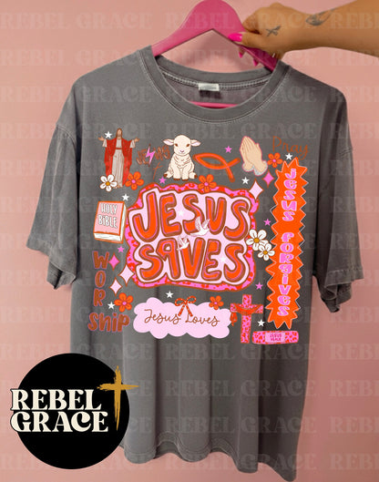 Jesus Saves Collage