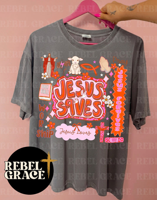 Jesus Saves Collage