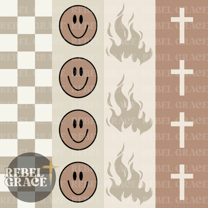 Smiley Stripe Neutral Boy + Coord