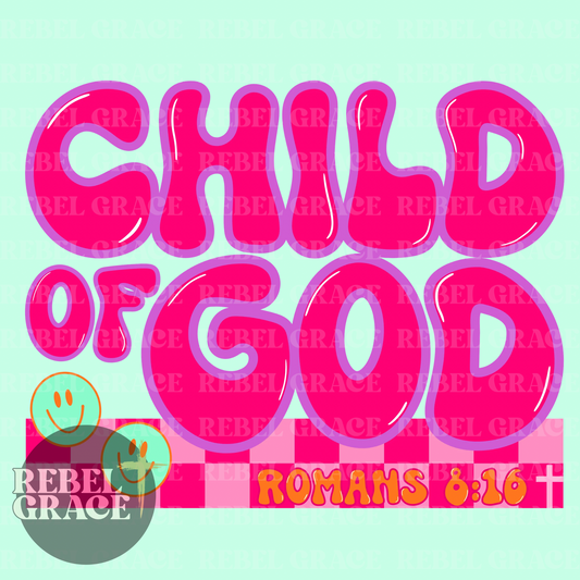 Child Of God - Neon Girl PNG