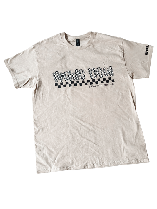 Made New Checkered Tee